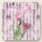 Dessous de verre de fleurs (Devant)