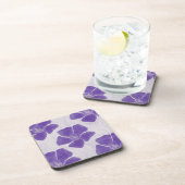 Dessous de verre de fleurs violettes (Côté Droit)