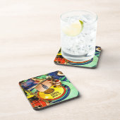 Dessous de verre de flipper (Côté Droit)