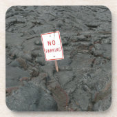 Dessous de verre de flux de lave (Devant)