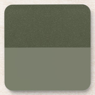 Dessous de verre de fractionnement vert mousse inv