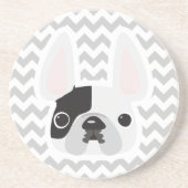 Dessous de verre de Frenchie (Devant)