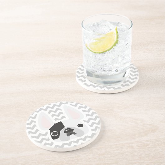 Dessous de verre de Frenchie (Côté)