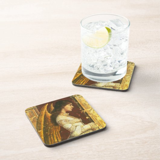 Dessous de verre de fresque d'ange (Côté Droit)