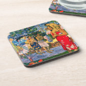 Dessous de verre de Gauguin Ia Orana Maria (Côté gauche)