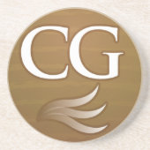 Dessous de verre de geeks de cigare (Devant)