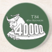 Dessous de verre de grès (Devant)