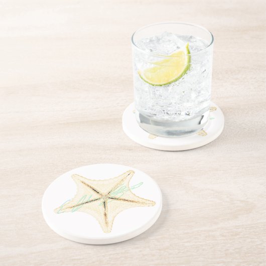 Dessous de verre de grès (Côté)