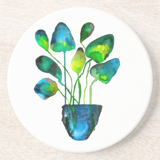 Dessous de verre de grès (Devant)