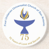 Dessous de verre de grès (Devant)