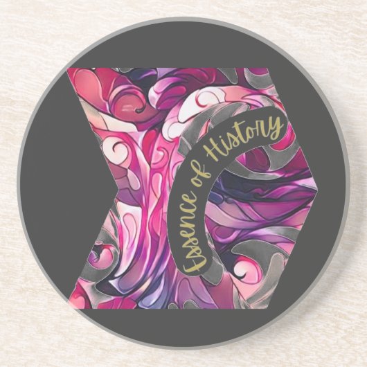 Dessous de verre de grès (Devant)