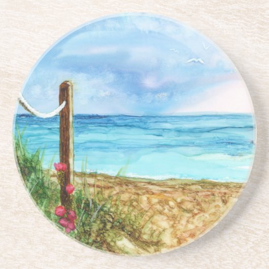 Dessous de verre de grès côtier (Devant)