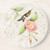 Dessous de verre de grès de colibri de jambe de (Devant)