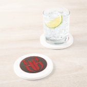 Dessous de verre de grès de garçon d'insecte (Côté)