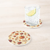 Dessous de verre de grès de la récolte (Côté)