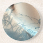 Dessous de verre de grès de Mars tatoué (Devant)