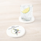 Dessous de verre de grès de NCS (Côté)