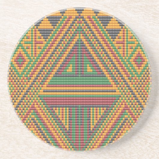 Dessous de verre de grès en grès (Devant)