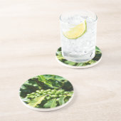 Dessous de verre de grès en grès de baies de café  (Côté)
