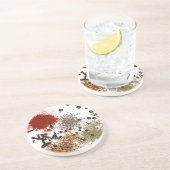 Dessous de verre de grès épice de vie (Côté)