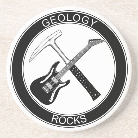 Dessous de verre de grès Géologie Roches (Devant)