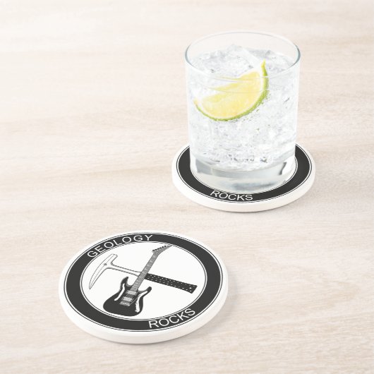 Dessous de verre de grès Géologie Roches (Côté)