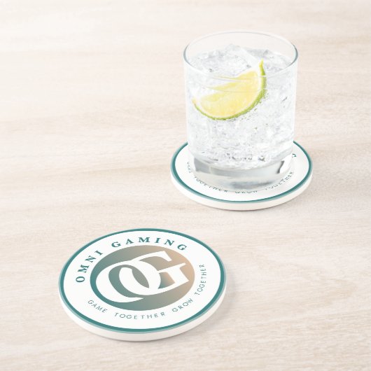 Dessous de verre de grès Omni Gaming (Round) (Côté)