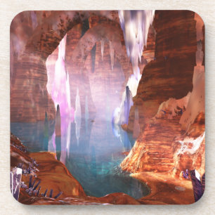 Dessous de verre de grottes