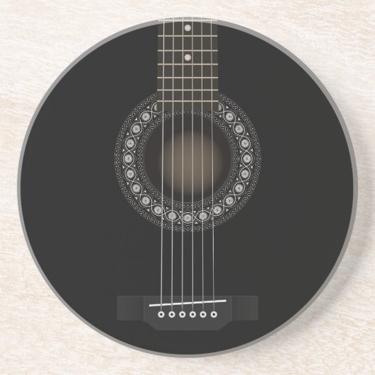 Dessous de verre de guitare acoustique (Devant)