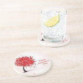 Dessous de verre de heureuse Sainte-Valentin (Côté)