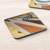 Dessous de verre de jacquet (Côté gauche)