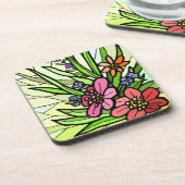 Dessous de verre de jardin en verre (Côté gauche)