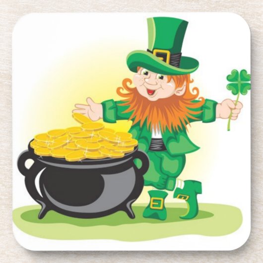 Dessous de verre de Jour de la Saint Patrick (Devant)