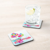 Dessous de verre de joyeux anniversaire (Côté Droit)