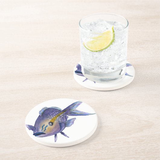 Dessous de verre de Koi (Côté)