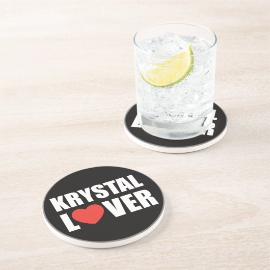 Dessous de verre de Krystal (Côté)