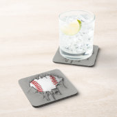 Dessous de verre de la boisson de baseball Torn (Côté Droit)