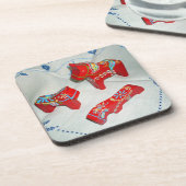 Dessous de verre de la collection Dala Horse (Côté gauche)