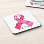 Dessous de verre de la foi en ruban de camouflage  (Côté gauche)