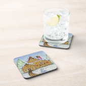 Dessous de verre de la maison en pain d'épice (Côté Droit)