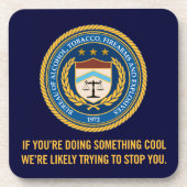 Dessous de verre de la meilleure qualité de liège (Devant)