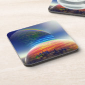 Dessous de verre de la planète Imaginaire (Côté gauche)