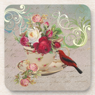 Dessous de verre de la tasse de thé 1