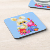 dessous de verre de lapin de Pâques (Côté gauche)