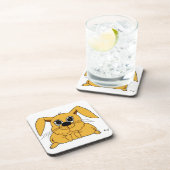 Dessous de verre de lapin gras mignons - Ensemble (Côté Droit)