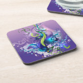 Dessous de verre de l'art Abstrait 35 (Côté gauche)