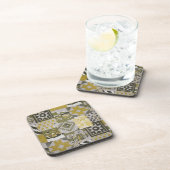 Dessous de verre de liège à patchwork (Côté Droit)