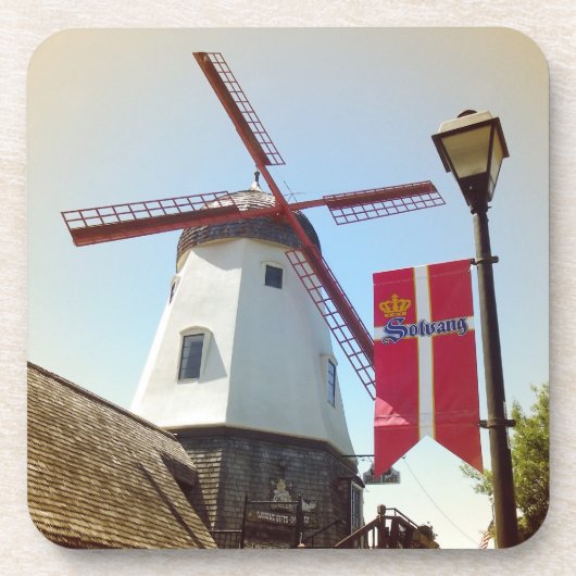 Dessous de verre de liège à Solvang ! (Devant)