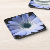 Dessous de verre de liège bleu marais (Côté gauche)
