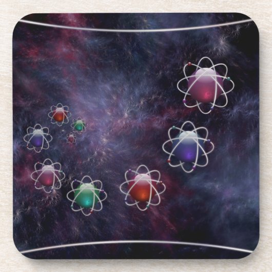 Dessous de verre de liège circulaire (Devant)